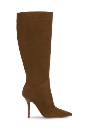 Lovienn Knee High Boot in Safari Brown