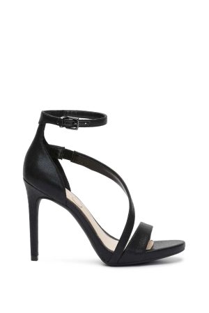 Rayli High Heel Sandal in Black