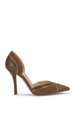 Vuley High Heel in Light Hickory