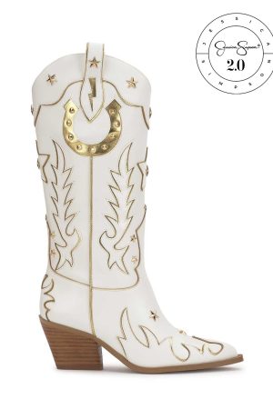 Zembitti Boot in Bright White